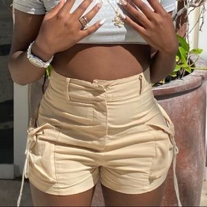 CUTE SHEIN TAN SHORTS! 🤎